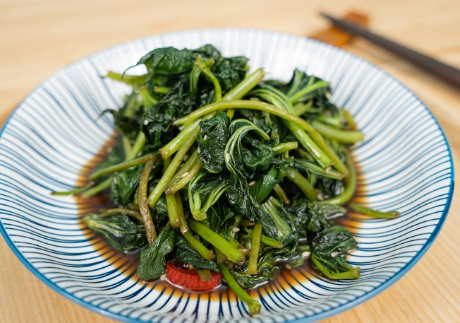 台灣炒地瓜葉食譜