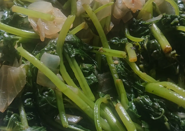 清炒地瓜葉做法