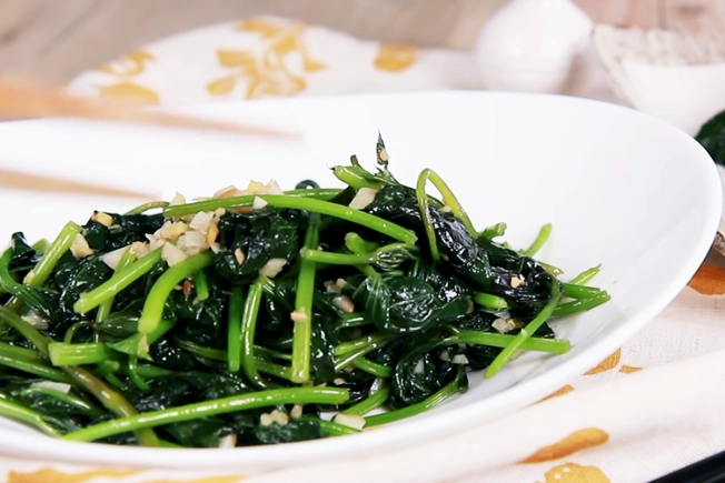 台灣炒地瓜葉食譜