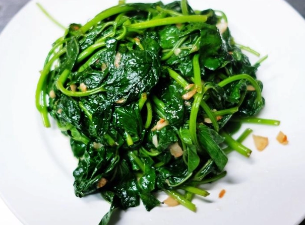 地瓜葉梗怎麼炒