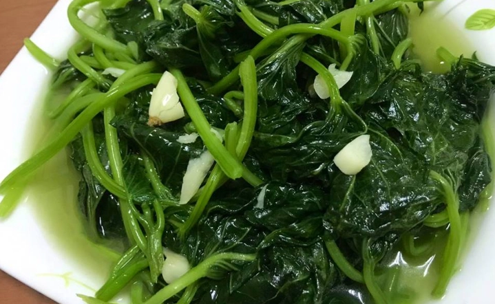 蒜炒地瓜葉做法