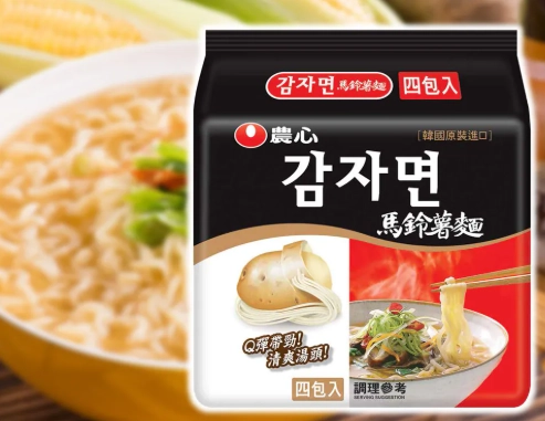 農心薯仔麵卡路里