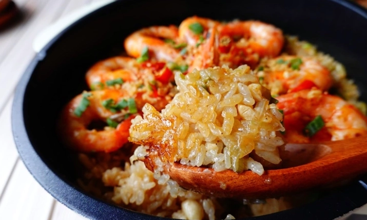 檸檬蒜蝦飯 食譜