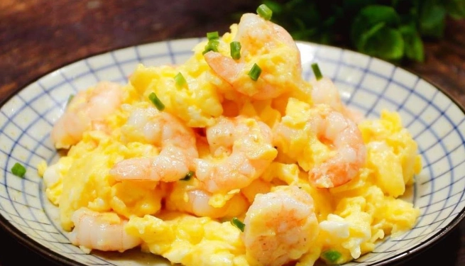 滑蛋蝦仁食譜