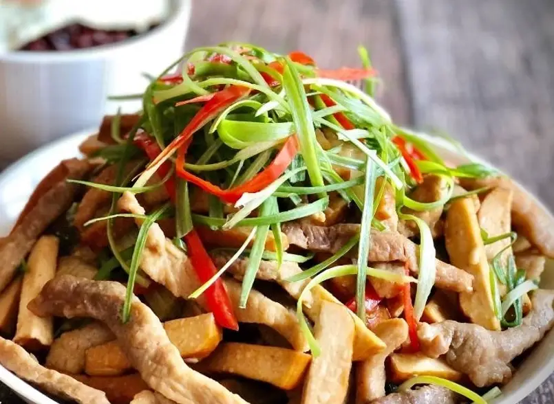 豆干炒肉絲食譜 豆干炒肉絲食譜