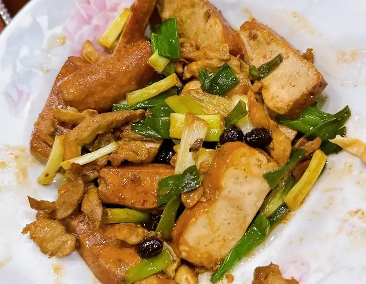 蔥爆豆乾肉絲 做法 蔥爆豆乾肉絲 做法