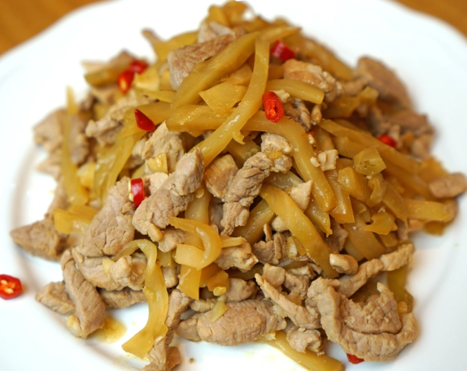 大頭菜炒肉絲 做法 大頭菜炒肉絲 做法