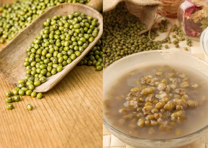 瓦斯爐煮綠豆湯