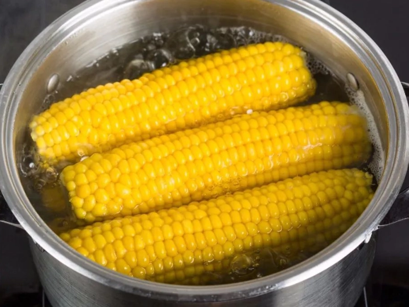 冷水煮玉米
