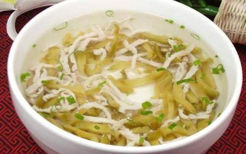 榨菜肉絲湯食譜