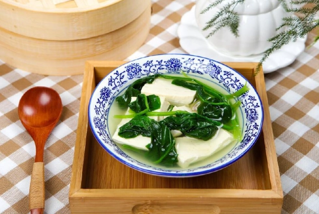 菠菜豆腐健康益處