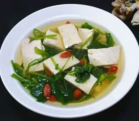 菠菜豆腐食譜
