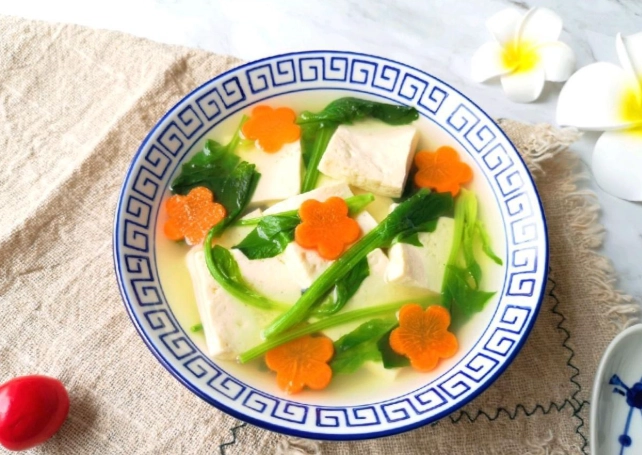 菠菜豆腐健康益處