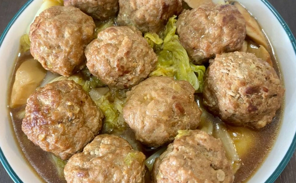 紅燒獅子頭做法