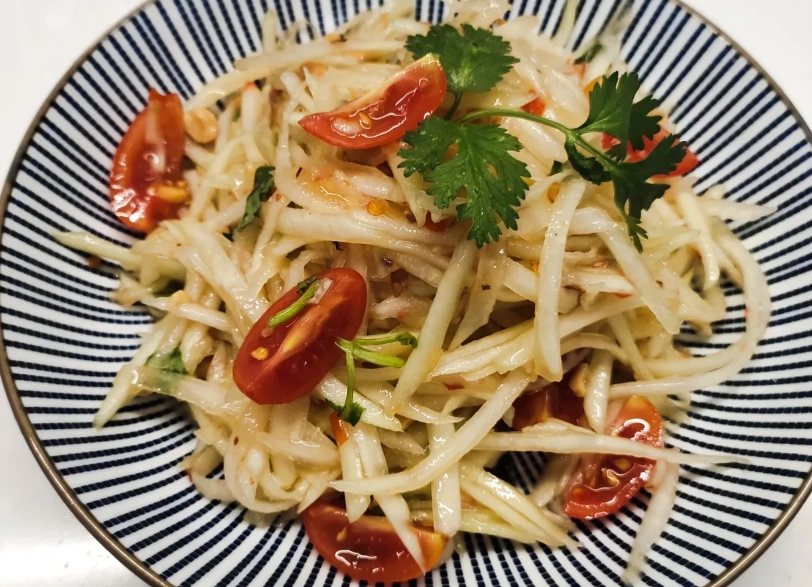 泰式涼拌青木瓜做法