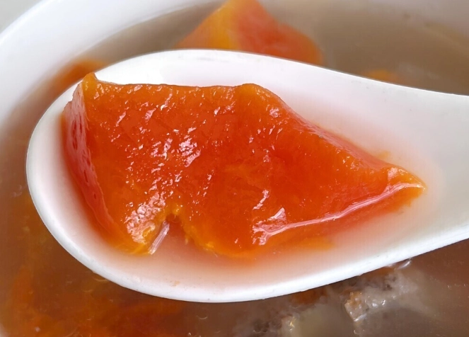 半熟木瓜湯功效