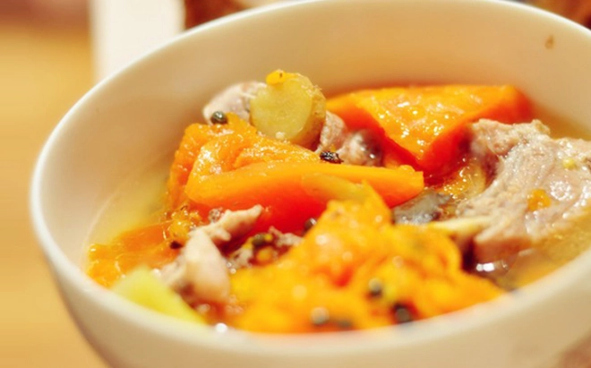 半熟木瓜湯功效