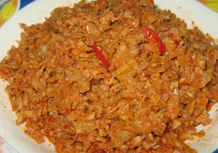 辣高麗菜乾食譜