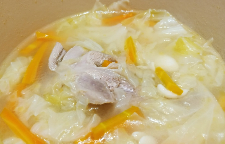 高麗菜乾湯做法