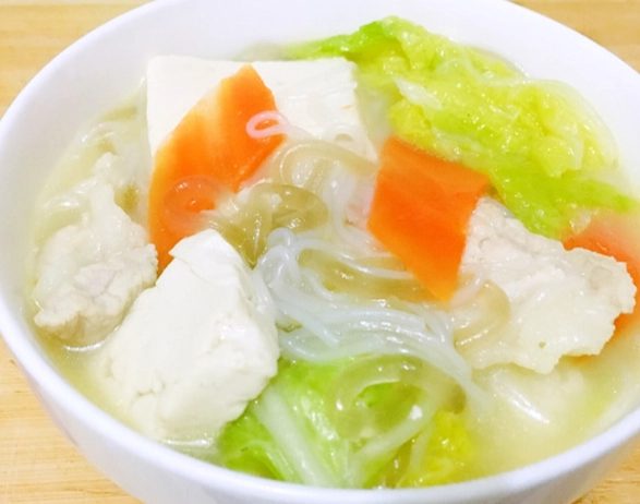 低卡豆腐湯