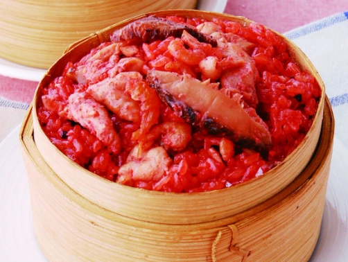 自製雞肉米糕 自製雞肉米糕