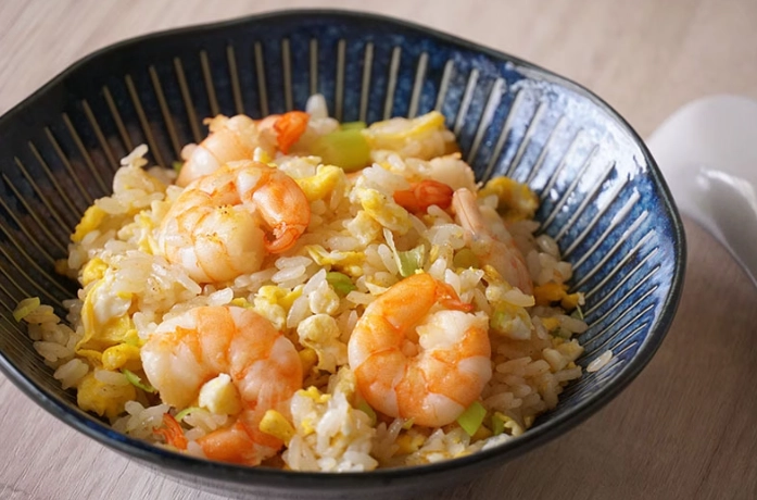 蝦仁蛋炒飯食譜