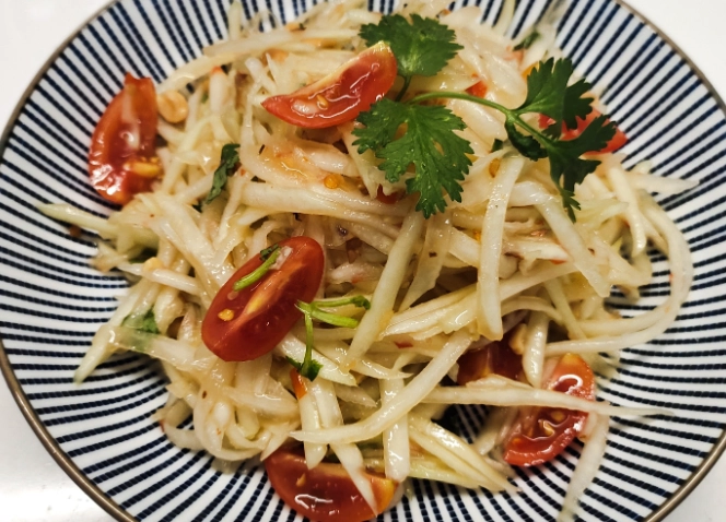 泰式涼拌青木瓜