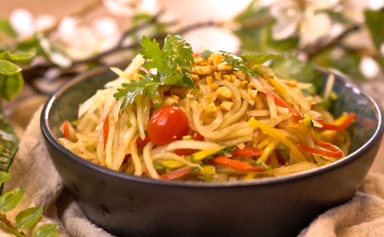 泰式涼拌青木瓜絲做法