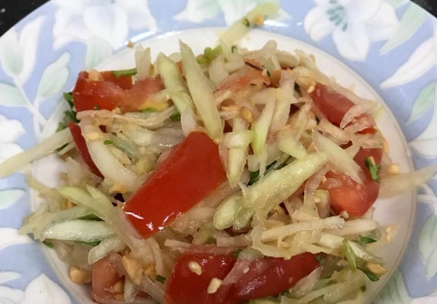 涼拌青木瓜檸檬技巧 涼拌青木瓜檸檬技巧