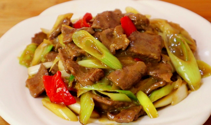 阿基師蔥爆牛肉