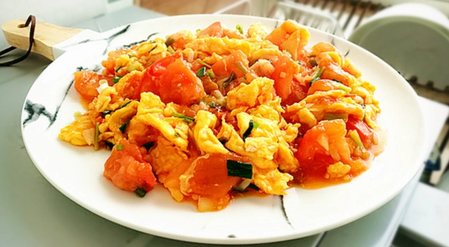 番茄炒蛋的做法