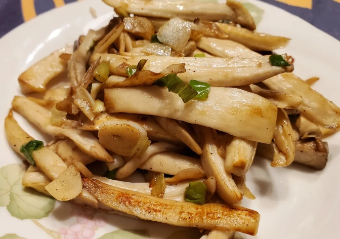 手撕杏鮑菇做法