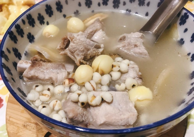 四神排骨湯煮法