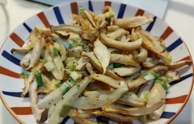 椒鹽杏鮑菇手撕